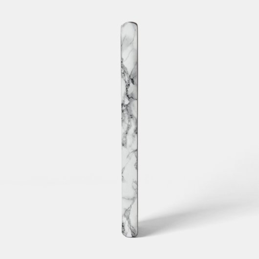 Ontwerp met witte marmer samsung galaxy hoesje (Linkerkant)