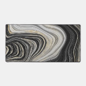 Ontwerp met zwart en goudgrijs bureaumat (Voorkant)