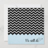 ontwerp met zwart en zilver op blauw kaart (Voorkant)