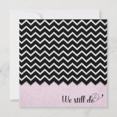 ontwerp met zwart en zilver op roze blauwe streep kaart (Voorkant)