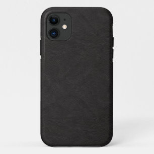 Ontwerp met zwarte lederen matte Case-Mate iPhone case