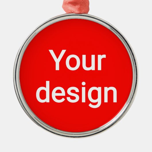 Ontwerp metalen ornament (Voorkant)