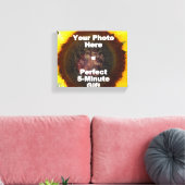 Ontwerp mijn eigen gepersonaliseerde foto canvas C Afdruk (Insitu (Woonkamer))