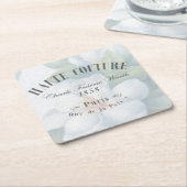 ontwerp Mode Haute Couture Kartonnen Onderzetters (Schuin)