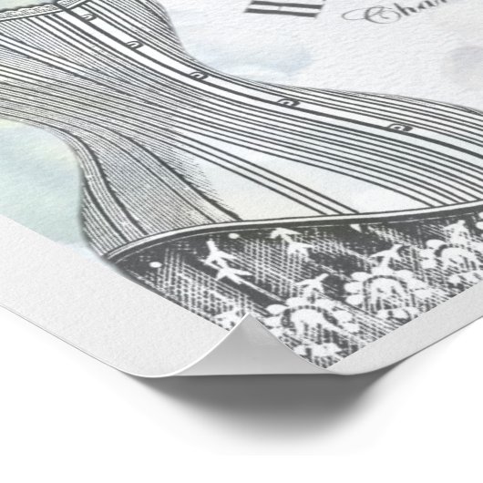  ontwerp Mode Haute Couture Poster (Hoek)