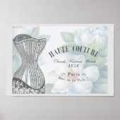  ontwerp Mode Haute Couture Poster (Voorkant)
