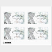 ontwerp Mode Haute Couture Rechthoekige Sticker (Vel)