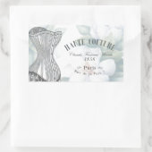 ontwerp Mode Haute Couture Rechthoekige Sticker (Tas)