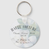  ontwerp Mode Haute Couture Sleutelhanger (Achterkant)
