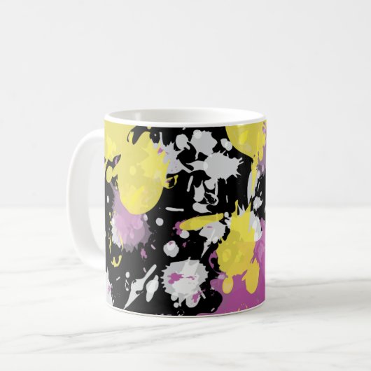 ontwerp moderne . koffie - mok (Voorkant links)