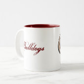 Ontwerp mok Bulldog (Voorkant links)