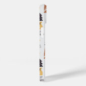  ontwerp monogrammen initiaal pijnboomboom Case-Mate iPhone case (Achterkant / Rechts)