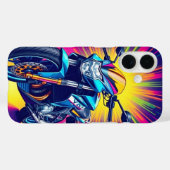 Ontwerp motorfiets – Bold Ride Mobile Case-Mate iPhone Case (Achterkant (horizontaal))