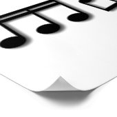 Ontwerp muziektekst poster (Hoek)