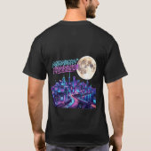 ONTWERP NA-DONKER T-Shirt (Achterkant)