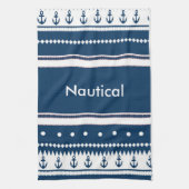 Ontwerp nautisch theedoek (Verticaal)