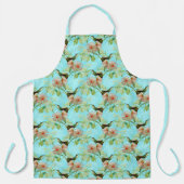 Ontwerp negen Humming Birds reeks Schort (Voorkant)