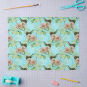 Ontwerp negen Humming Birds reeks Tissuepapier (Craft)