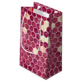 Ontwerp negen van de Bourgogne Bee-reeks Klein Cadeauzakje (Achterkant Gekanteld)