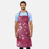 Ontwerp negen van de Bourgogne Bee-reeks Schort (Gedragen)