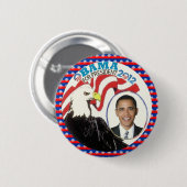 Ontwerp Obama 2012 Eagle Ronde Button 5,7 Cm (Voorkant /achterkant)