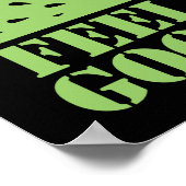 Ontwerp om een gezonde levensstijl aan te moedigen poster (Hoek)