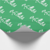 Ontwerp ontdekkingsreiziger - Glanzend inpakpapier (Hoek)