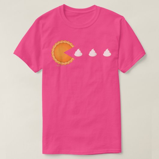 Ontwerp op de dag van de Thanksgiving van de pompo T-shirt (Design voorkant)