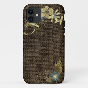 ontwerp op linnen iPhone 11 hoesje