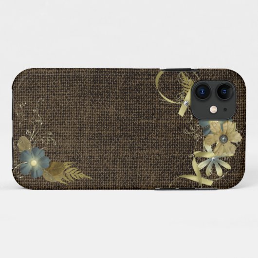 ontwerp op linnen Case-Mate iPhone case (Achterkant (horizontaal))