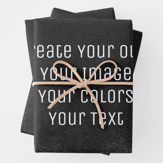 Ontwerp op uw manier - Creëer uw eigen manier Inpakpapier Vel (In situ)