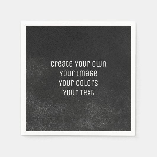 Ontwerp op uw manier - Creëer uw eigen manier Servet (Voorkant)