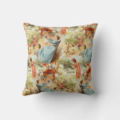  ontwerp Oude gefaseerde Retroscène Kussen (Achterkant)