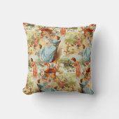  ontwerp Oude gefaseerde Retroscène Kussen (Voorkant)