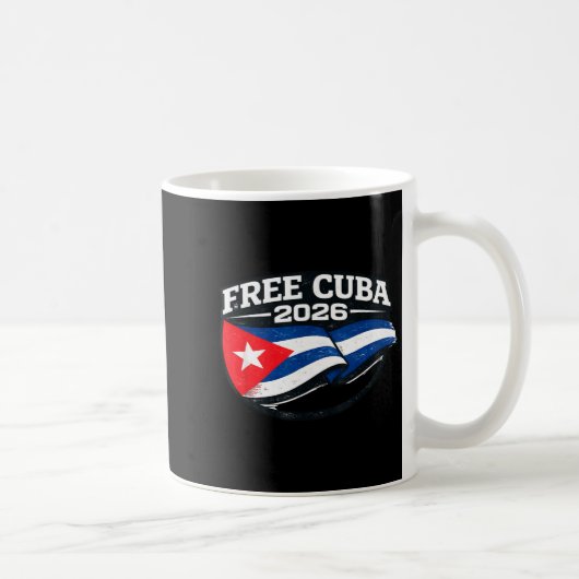Ontwerp overhemd Cuba Cuba Libre Donroe Doctrine Koffiemok (Rechts)
