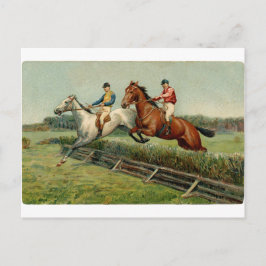 ontwerp paardenras briefkaart