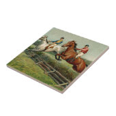 ontwerp paardenras tegeltje (Zijkant)