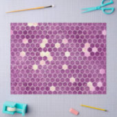 Ontwerp Paarse bijenreeks 13 Tissuepapier (Craft)