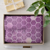 Ontwerp Paarse bijenreeks 13 Tissuepapier (Geschenk)