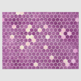Ontwerp Paarse bijenreeks 13 Tissuepapier