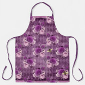 Ontwerp Paarse bijenreeks 17 Schort (Voorkant)