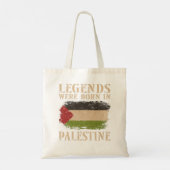 ontwerp - Palestijnse vlag - Premium Tote Bag (Achterkant)