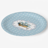  ontwerp Pasen Brunch | Borden voor partijpapier Papieren Bordje (Gekanteld)