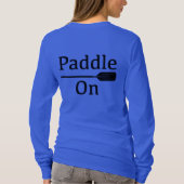 Ontwerp-pedaal - Lange basishoes met T-shirt (Achterkant)