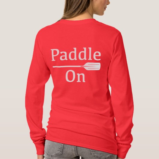 Ontwerp-pedaal - Lange basishoes met T-shirt (Achterkant)