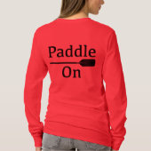 Ontwerp-pedaal - Lange basishoes met T-shirt (Achterkant)