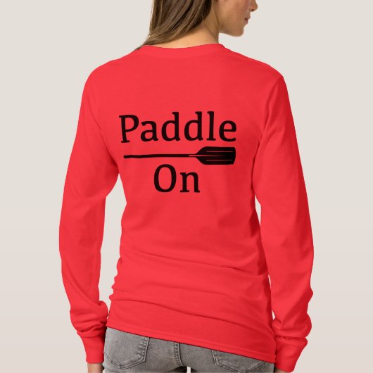 Ontwerp-pedaal - Lange basishoes met T-shirt (Achterkant)