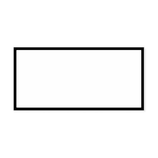 Ontwerp Personaliseer Uw Logo 1,5" x 3" Rubberstempel (Afrduk)