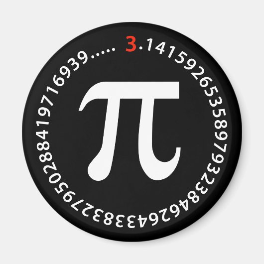 Ontwerp pi-nummer magneet (Voorkant)
