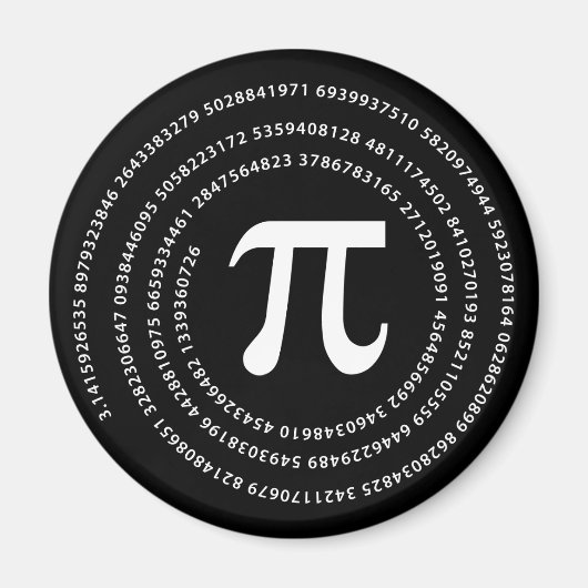 Ontwerp pi-nummer magneet (Voorkant)